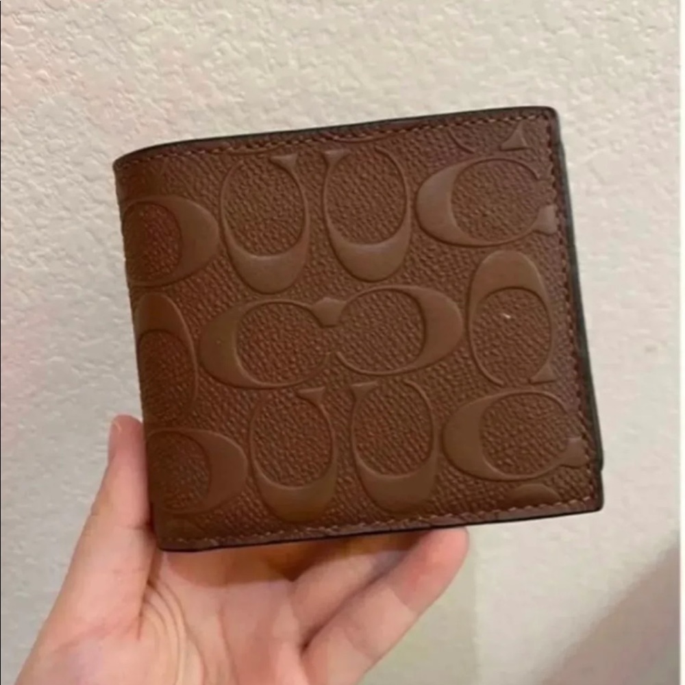 Coach men Compact ID wallet